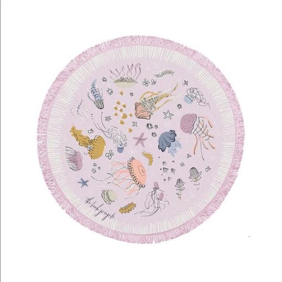NWT Free People Sirene Petite Round Towel - Picture 1 of 5